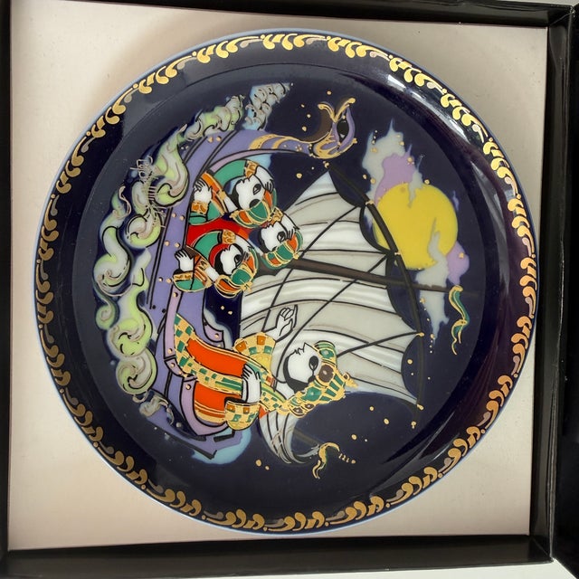 Item: Collector's plate Brand: Rosenthal Series: Sinbad the Sailor, Motif I Diameter: 16.5 cm Condition: Very good, in...