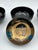Wood Vintage Signed “Kihachi” Japanese Lacquer Gold Makie, Hokusai Fuji Scenes Soup Bowl Set With Lids With Original Wooden Box - Set of 5 For Sale - Image 7 of 9