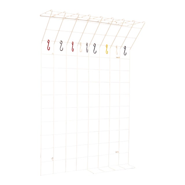 Hanging Coat Rack by Karl Fichtel, Germany, 1950s For Sale