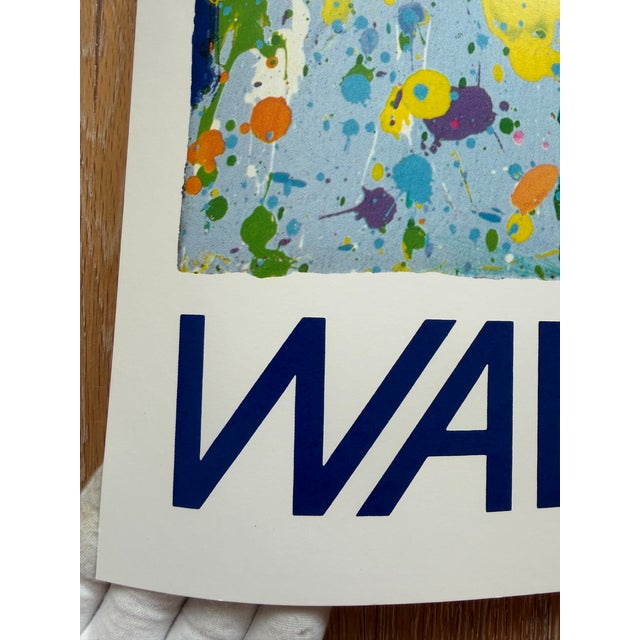 Abstract Expressionism Walasse Ting (1929–2010), Galerie Moderne Silkeborg, Exhibition Poster, 1986 For Sale - Image 3 of 11