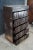 Antique NCR National Cash Register Industrial Iron Steel Patent File Cabinet For Sale - Image 6 of 12