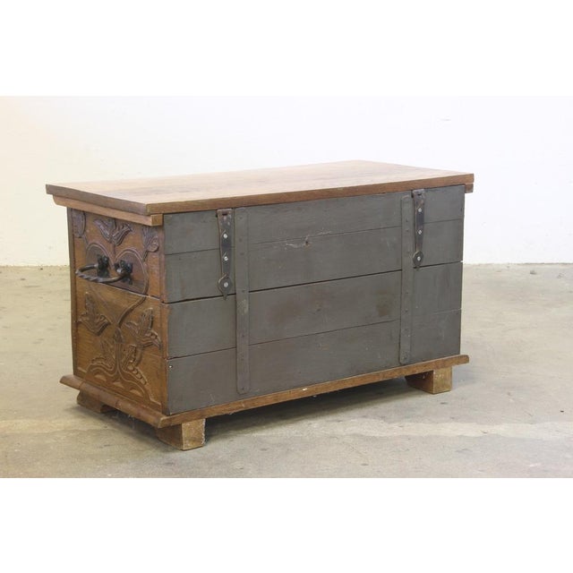 Danish Gothic Chest, 1970s For Sale - Image 15 of 18
