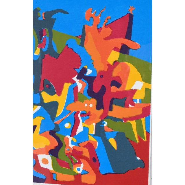 Contemporary Late 20th Century John David Himmelfarb (American B. 1946) Lithograph on Paper For Sale - Image 3 of 5