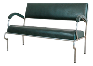 Bauhaus Cantilever Sofa in Steel, 1940s