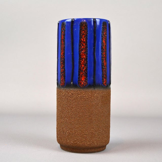 Blue Vase from Dümler & Breiden, 1960s For Sale - Image 8 of 10