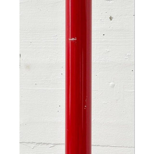 Mid-Century Modern Wardrobe in Red from LHT Bologna, 1980s For Sale - Image 6 of 13