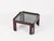 Carlo Scarpa Square Coffee Table with Smoked Glass by Afra & Tobia Scarpa, Italy, 1960s For Sale - Image 4 of 15