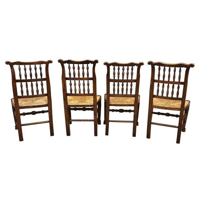 Georgian Farmhouse Kitchen Dining Chairs, 1820s, Set of 10 For Sale - Image 9 of 13