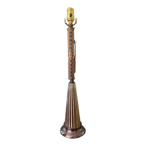 Vintage Frederick Cooper Copper Metal Asian Buffet Lamp