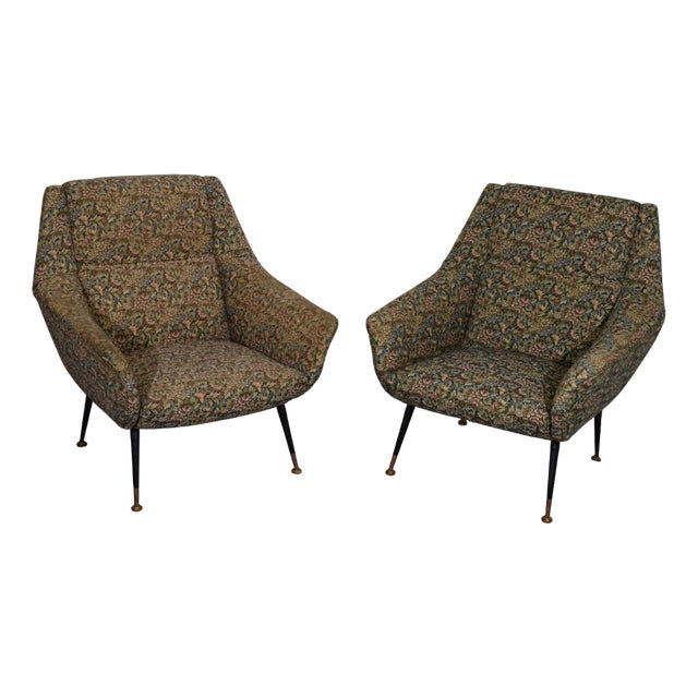 Armchairs by Gigi Radice for Minotti, Italy, 1960s, Set of 2 For Sale