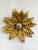 Vintage Gold Gilded Wall Sconce by Hans Kögl, 1970s For Sale - Image 3 of 5