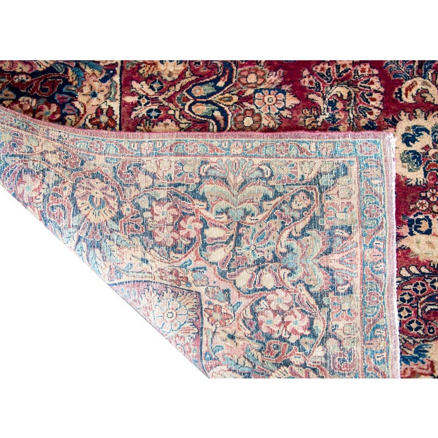 Persian Early 20th Century Persian Sarouk Rug For Sale - Image 3 of 14