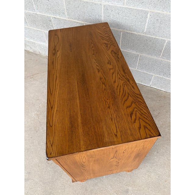 Broyhill Attic Heirlooms Distressed Oak Media Cabinet - Tv Cabinet For Sale In Philadelphia - Image 6 of 12