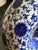 Early 20th Century Chinese Blue and White Donut Vase For Sale - Image 5 of 10