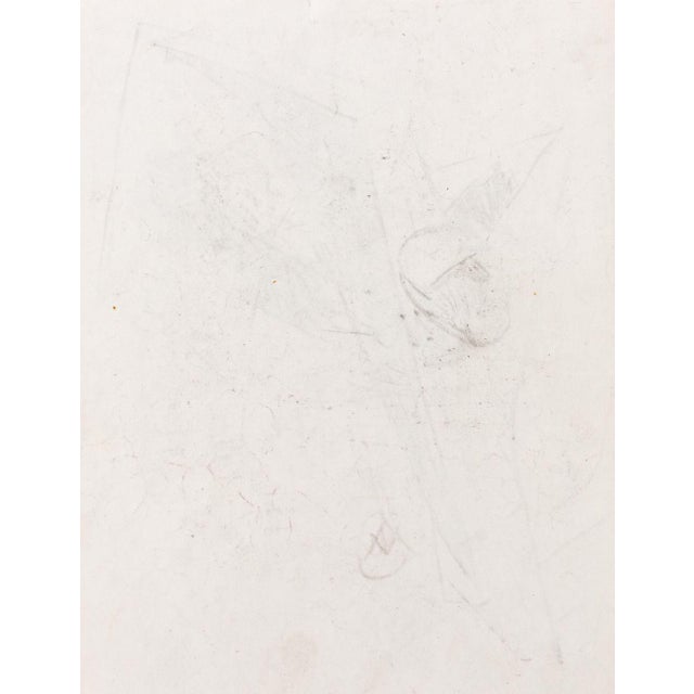 1970s Seymour Lipton Sculpture Study Sketch, 1979 For Sale - Image 5 of 5