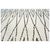 Textile Vintage Moroccan Beni Ourain Modern Wool 12x18 Ivory & Dark Brown Handmade Area Rug #Ay101 For Sale - Image 7 of 9
