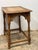 Brown 19th Century English Oak Table With Lunette Frieze Detail For Sale - Image 8 of 11