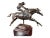Bronze Polo Figurine, 1950s For Sale - Image 4 of 9