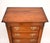Yew Wood Wellington Chest of Drawers, 1950 For Sale - Image 6 of 11