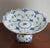 Ceramic 1969–73 Royal Copenhagen Blue Fluted Full Lace Porcelain Footed Compote No. 1/1020 For Sale - Image 7 of 9