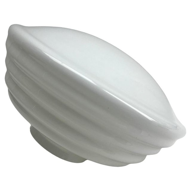 Art Nouveau Opaline Ceiling Lamp, 1930s For Sale - Image 4 of 16