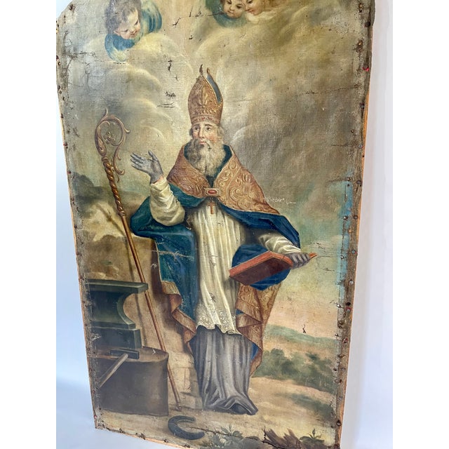 Saint Eligius, 1790, Large Oil on Canvas For Sale - Image 17 of 18