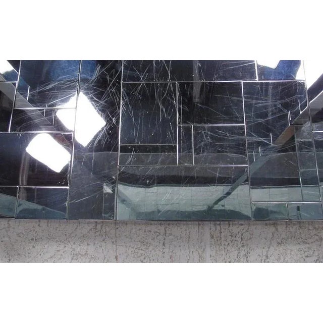 Paul Evans "Cityscape" Display Shelf in Chrome and Glass For Sale - Image 9 of 10