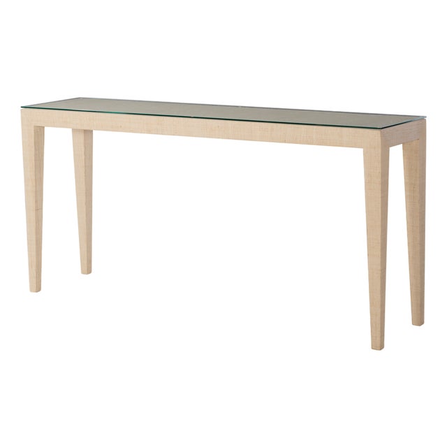 Century Furniture Santa Rosa Console Table - Natural For Sale