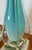 Mid-Century Modern Pair of Vintage Murano Handblown Blue and Clear Glass Table Lamps For Sale - Image 3 of 6