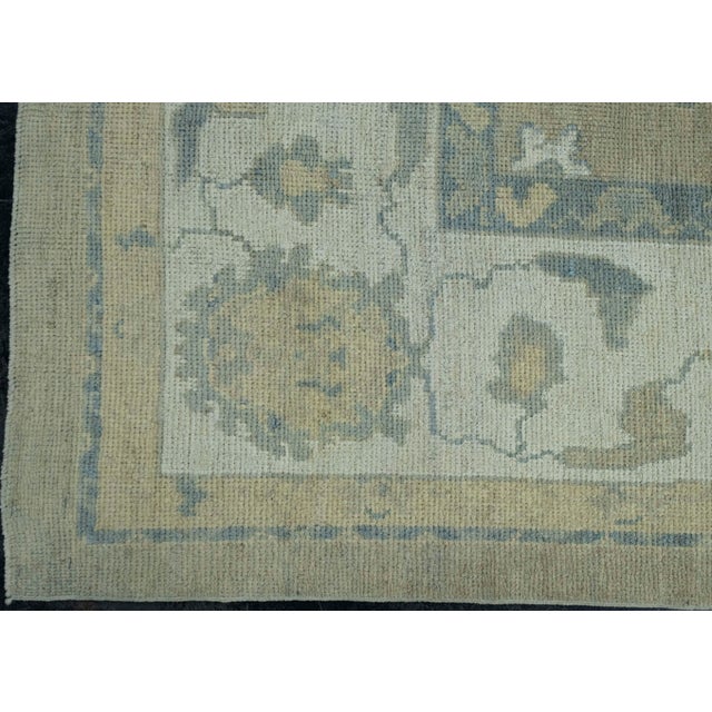Turkish Oushak Rug 8'8" x 11'7" #18608 For Sale - Image 4 of 8