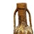 Earthenware - Two amphorae. Made of 20th-century clay; resting on iron supports. Dimensions: 49 to 77 cm.