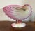 Antique 19th century Wedgwood pink pearlware nautilus sea shell compote or tureen. Measures 10 1/2" x 6 1/2" x 8 1/4"...