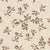 Floating Petals Wallpaper by Susan Hable in Mauve, White and Tan For Sale