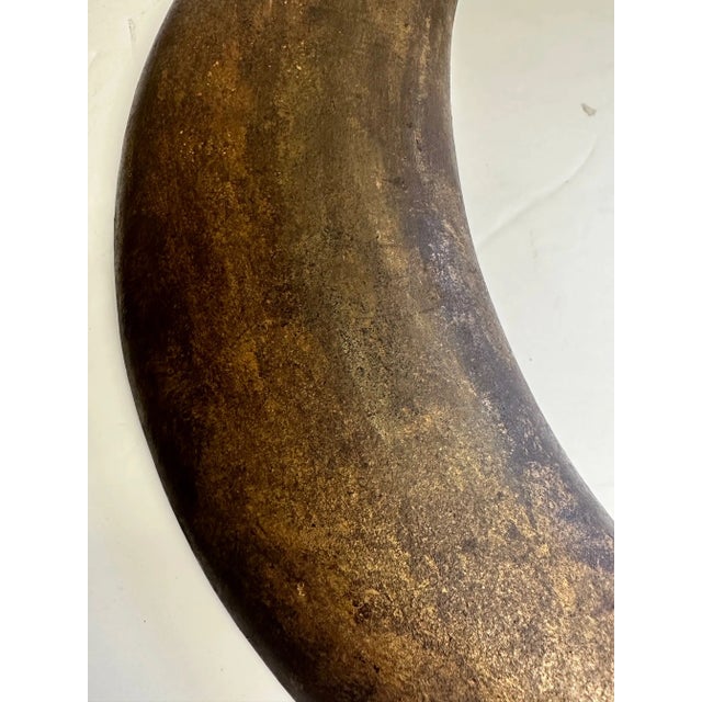 Traditional Large Woolworth & Co Gilt Metal Number Ten Sign Wall Sculpture For Sale - Image 3 of 10