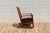 1940s Mission Style Solid Oak Rocking Chair | Arts & Crafts Wooden Rocker For Sale - Image 13 of 18