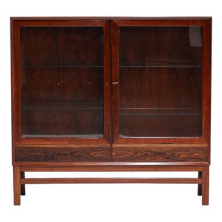 Display Cabinet in Rosewood from Brouer Møbelfabrik, Denmark, 1960s For Sale