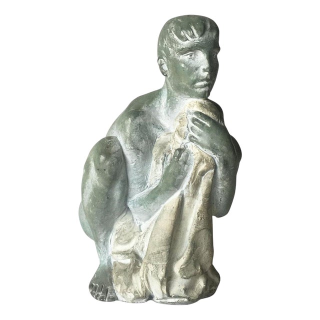 Italian Bronze Sculpture by Giuseppe Bergomi, 1995 For Sale