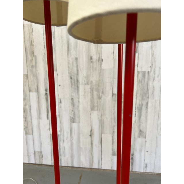 Red David Wurster Floor Lamp for Raymor For Sale - Image 8 of 13