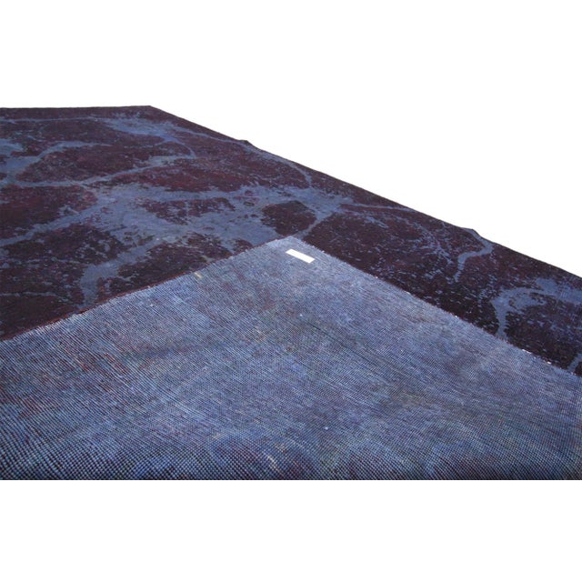 Mid 20th Century Distressed Vintage Turkish Contemporary Rug - 06'01 X 09'02 For Sale - Image 5 of 7