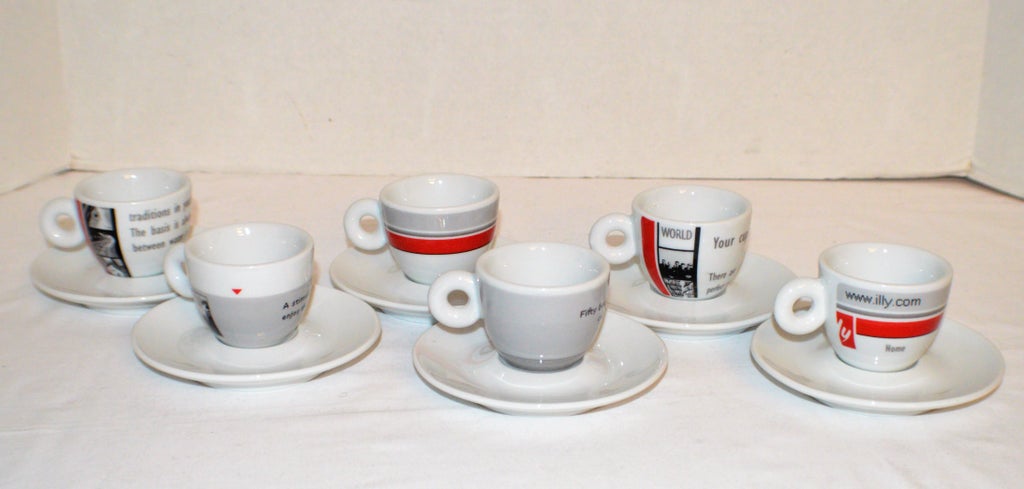 2002 Illy Art Collection Maria Joao Calisto Espresso Demitasse 