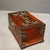 Brown Rosewood Jewelry Box With Brass Mounts & Jade Cabochons – Chinoiserie Decor For Sale - Image 8 of 10