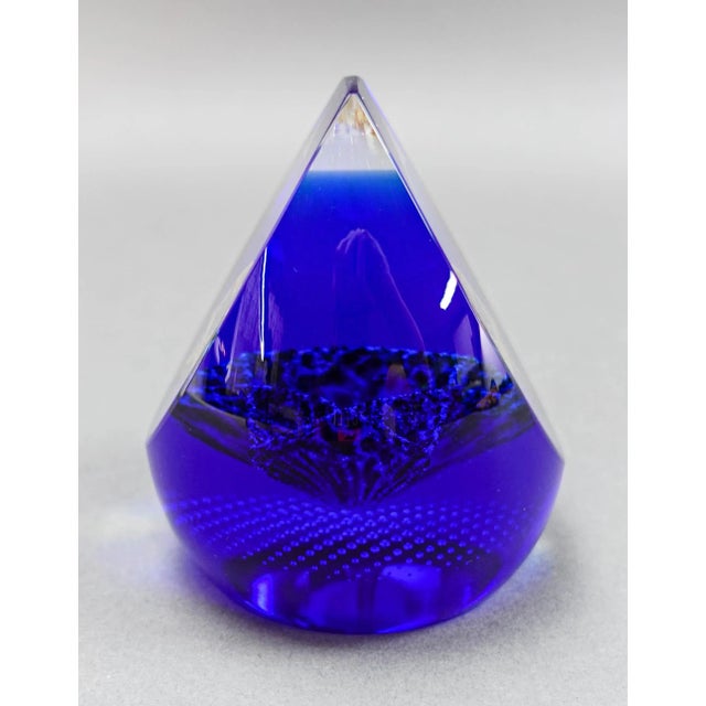 Caithness Scotland Star Reflection Signed Glass Paperweight Limited Edition 38/650. Measures Approximately 3" Diameter, 3...