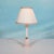 Mid-Century Modern Boho Chic Table Lamp in Natural Stone For Sale - Image 3 of 17