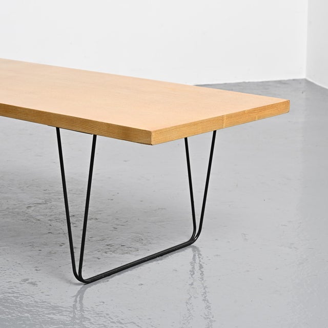 1950s CM 191 Coffee Table by Pierre Paulin for Thonet, 1950s For Sale - Image 5 of 12