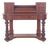 Antique English Desk with Carved Feet, 1890s For Sale