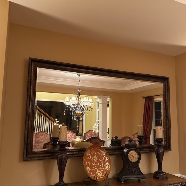 Traditional Accent Wall Mirror For Sale - Image 3 of 5
