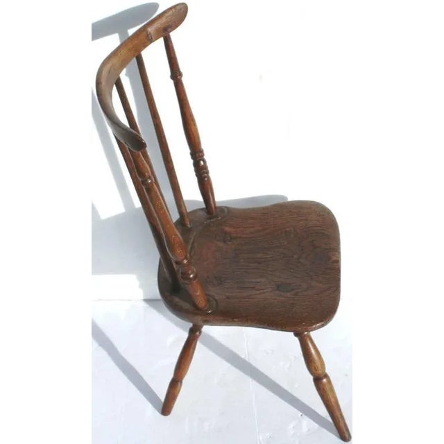 Early and 19th Century Child's Windsor Chair For Sale In Los Angeles - Image 6 of 11