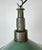 Mid-Century Modern Industrial Petrol Enamel Military Pendant Lamp with Cast Aluminium Top, 1960s For Sale - Image 3 of 18