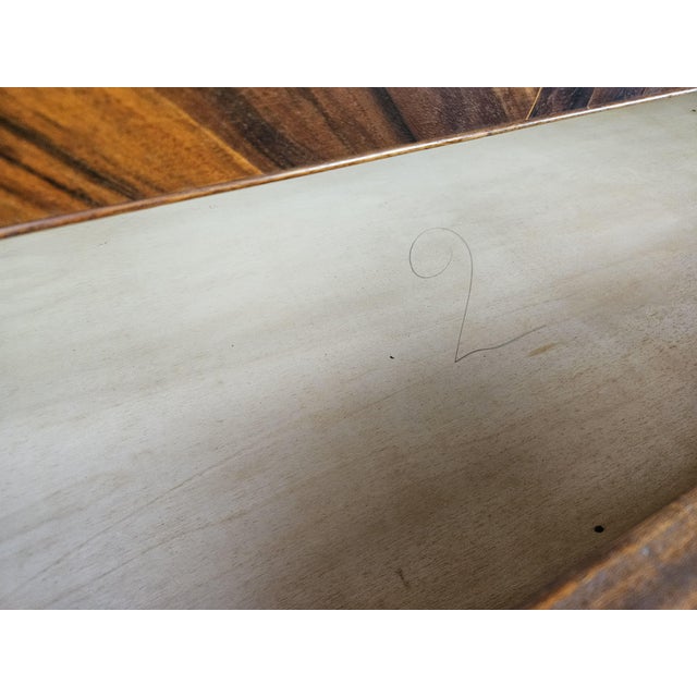 Art Deco Chest of Drawers with Glass Top, 1950 For Sale - Image 16 of 18