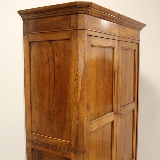 Italian Wardrobe in Walnut For Sale - Image 11 of 14